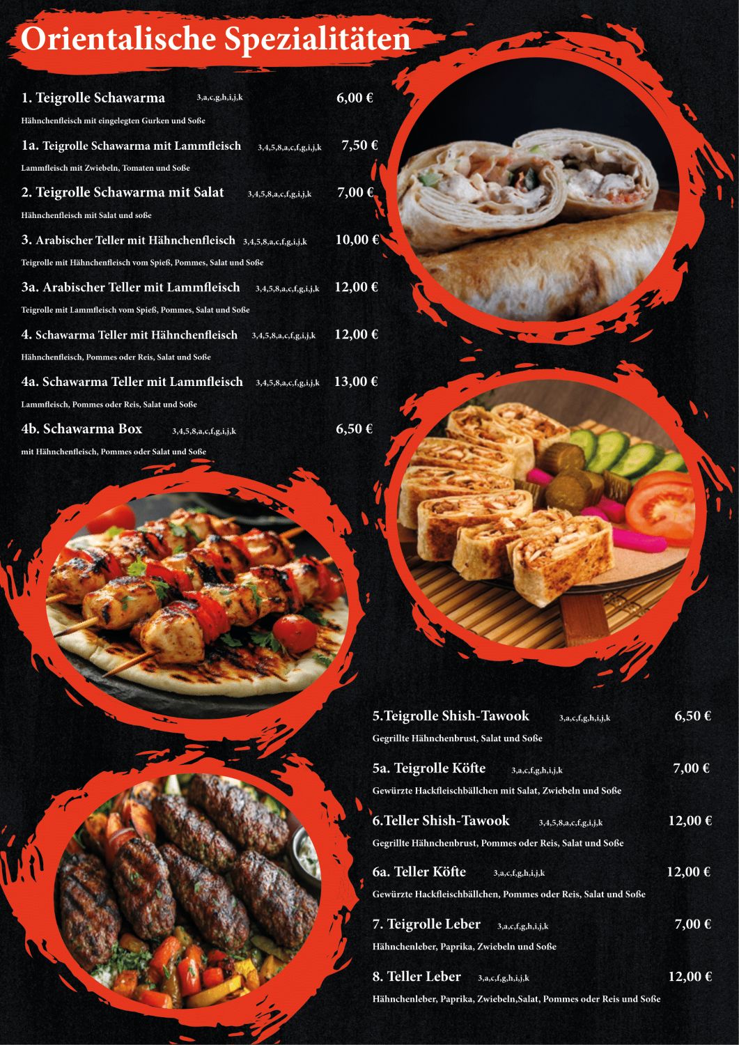 Orientalische Spezialitäten